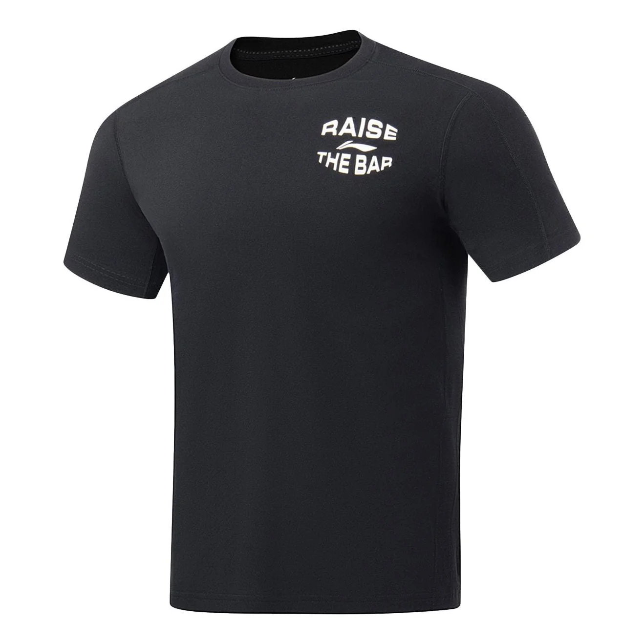 Li-Ning Graphic Training T-shirt 'Black' ATST049-1 - 1