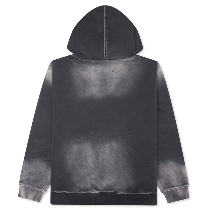 AWAKE NY COLLEGIATE ARCH ZIP HOODIE - BLACK outlook