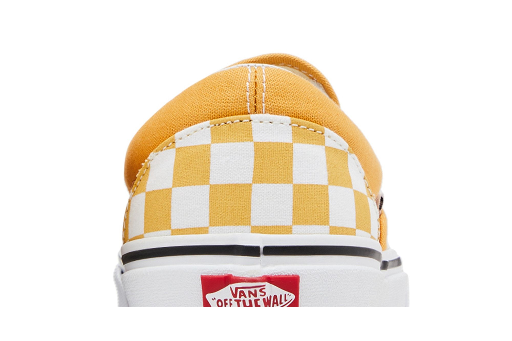 Classic Slip On 'Ochre Checkerboard' - 7