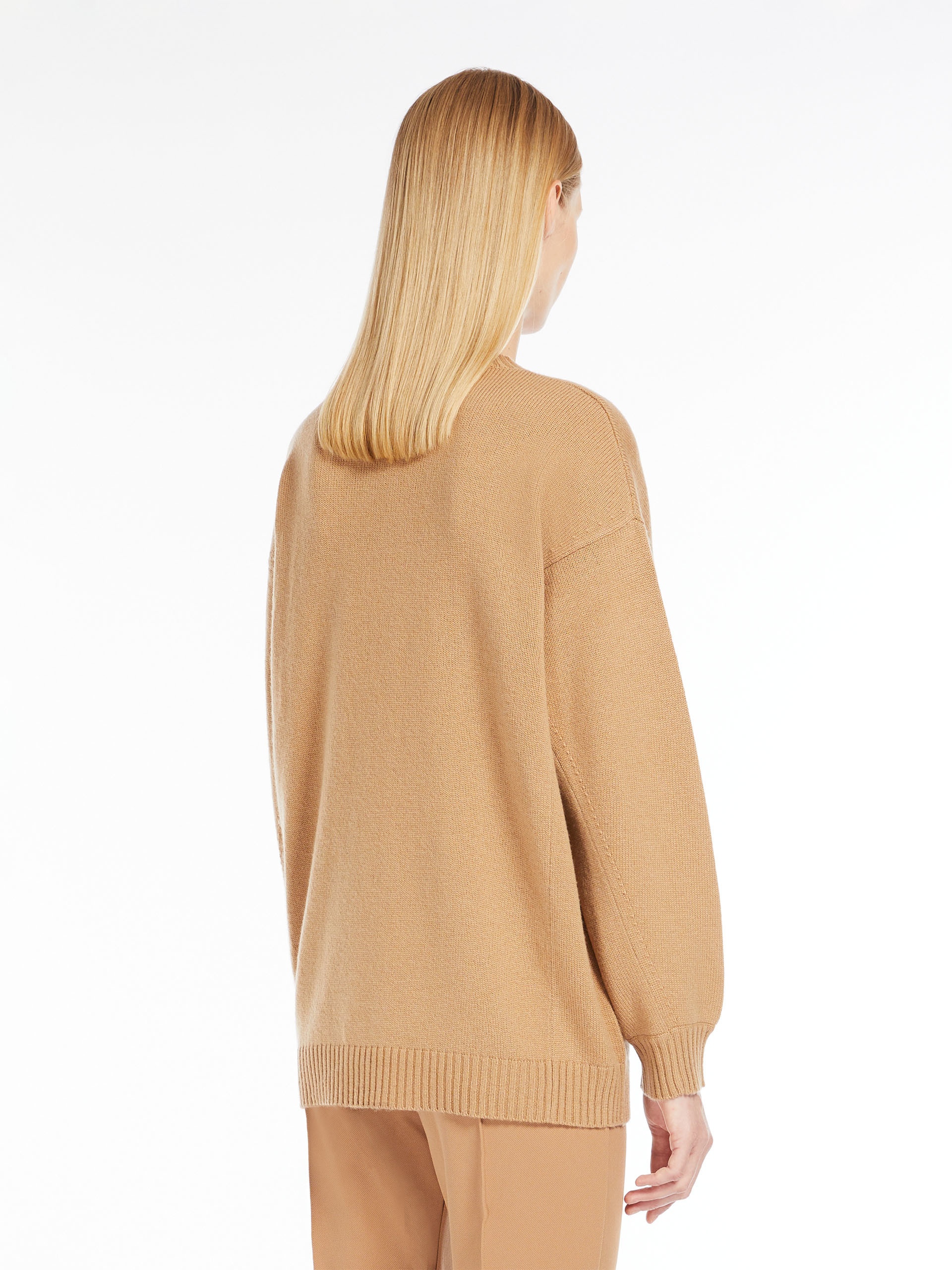 FIDO Wool and cashmere monogram pullover - 4