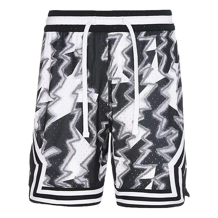 Air Jordan Dri-FIT Sport Diamond Shorts 'Black White' DQ7335-100 - 1