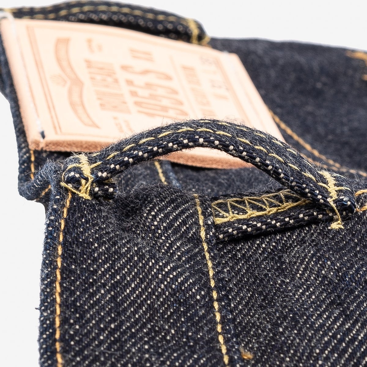 IH-1955S 21oz Selvedge Denim "1955" Straight Cut Jeans - Indigo - 14