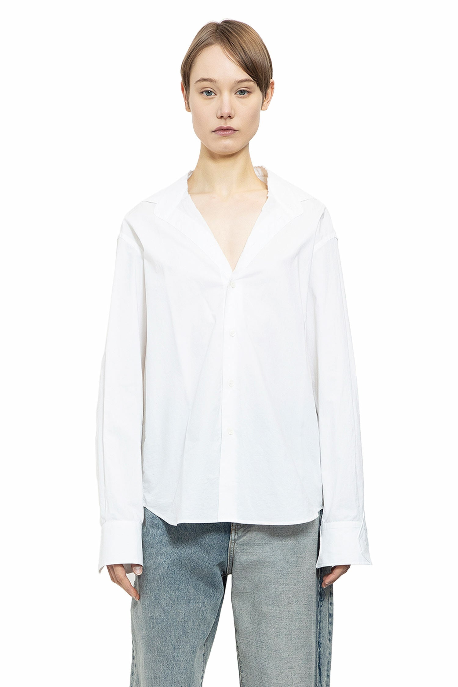 MM6 MAISON MARGIELA WOMAN WHITE SHIRTS - 1