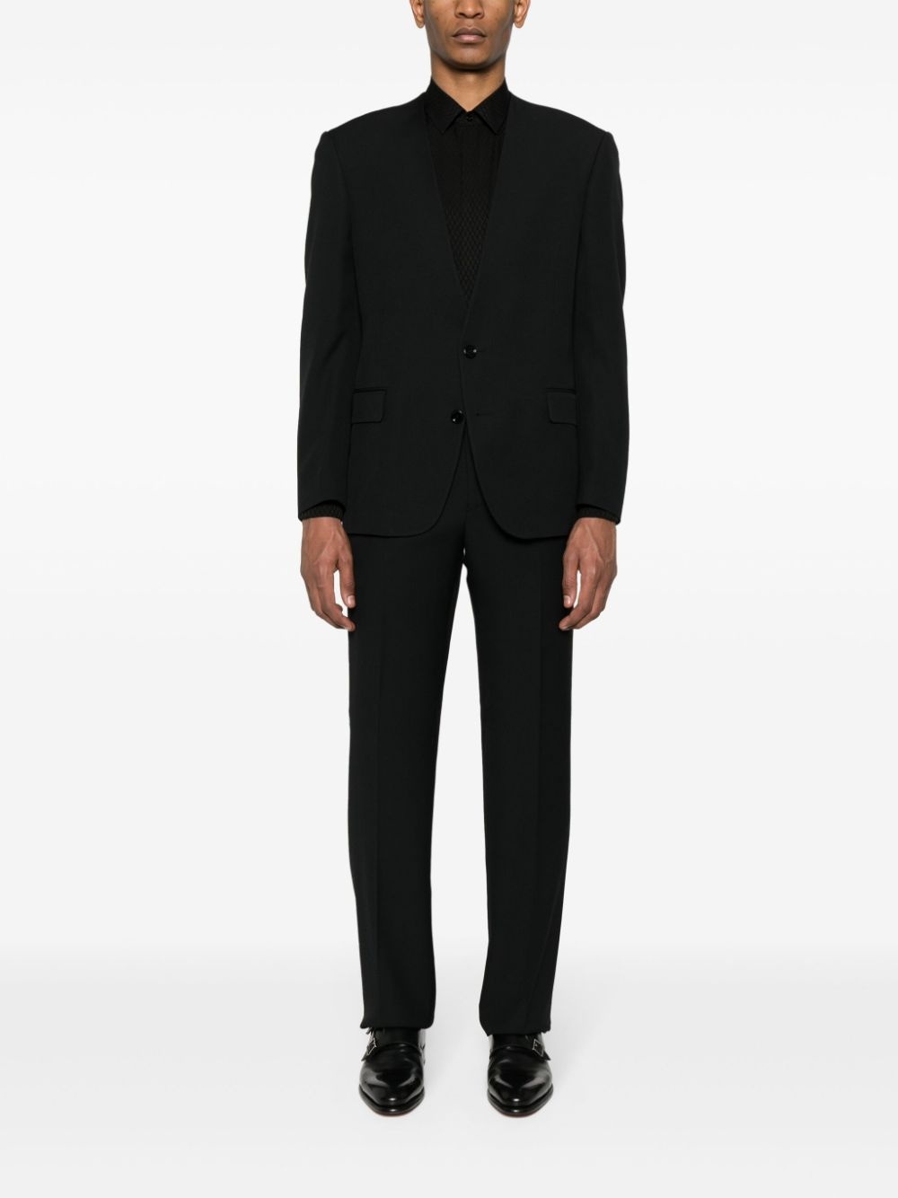 straight-leg trousers - 2