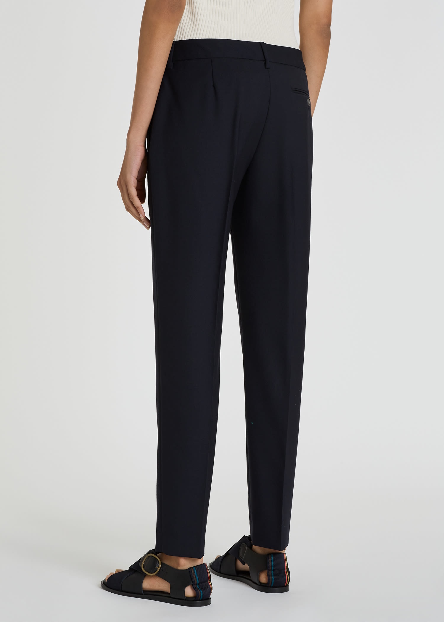 A Suit To Travel In - Tapered-Fit Wool Pants - 3