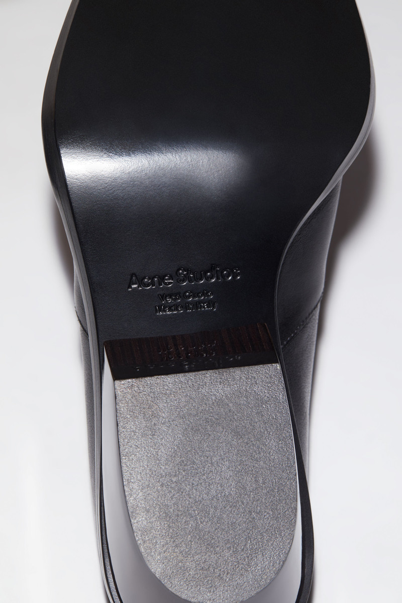 Pointed mules - Black 6