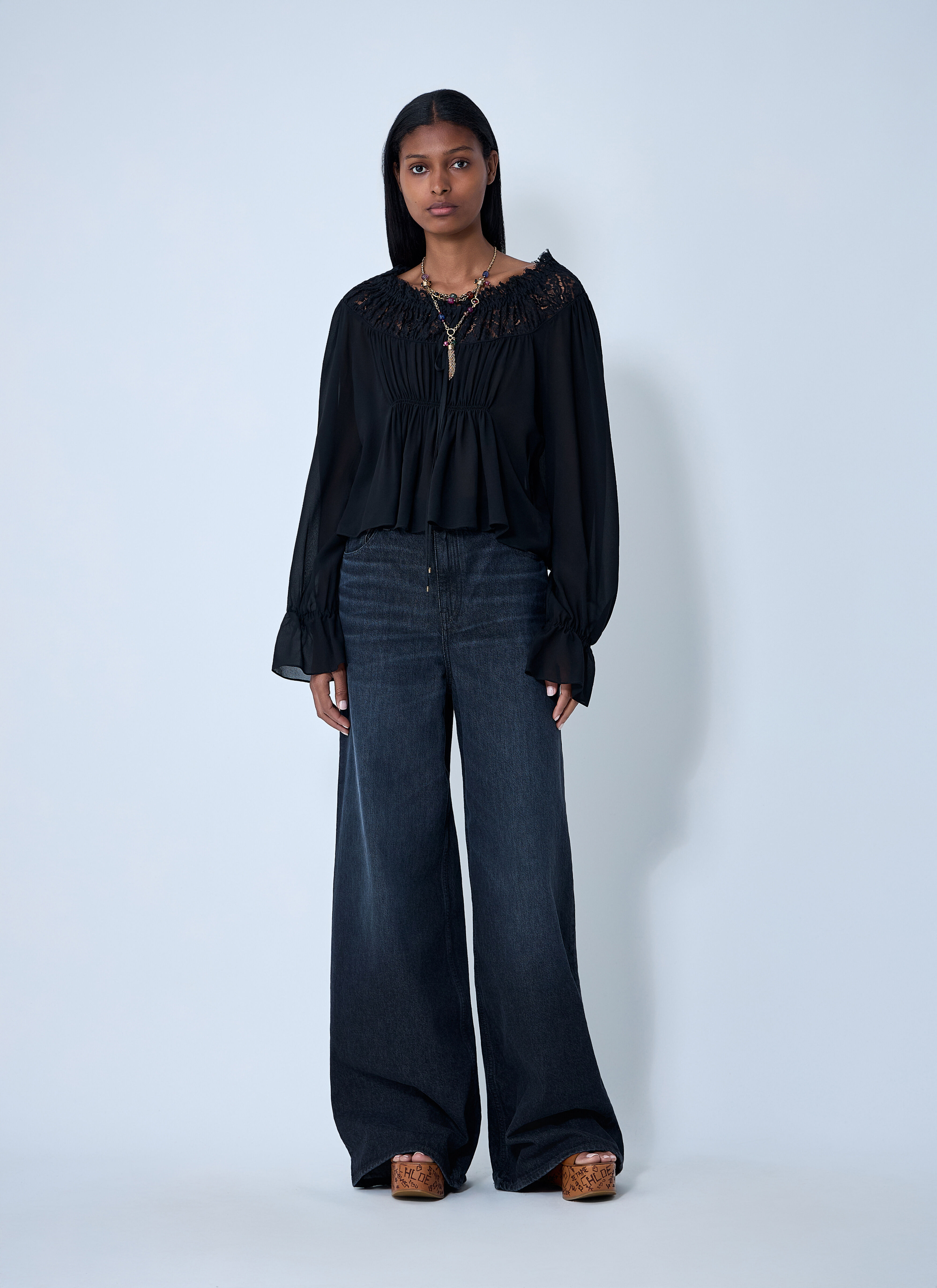 Lace-Trim Top - 2
