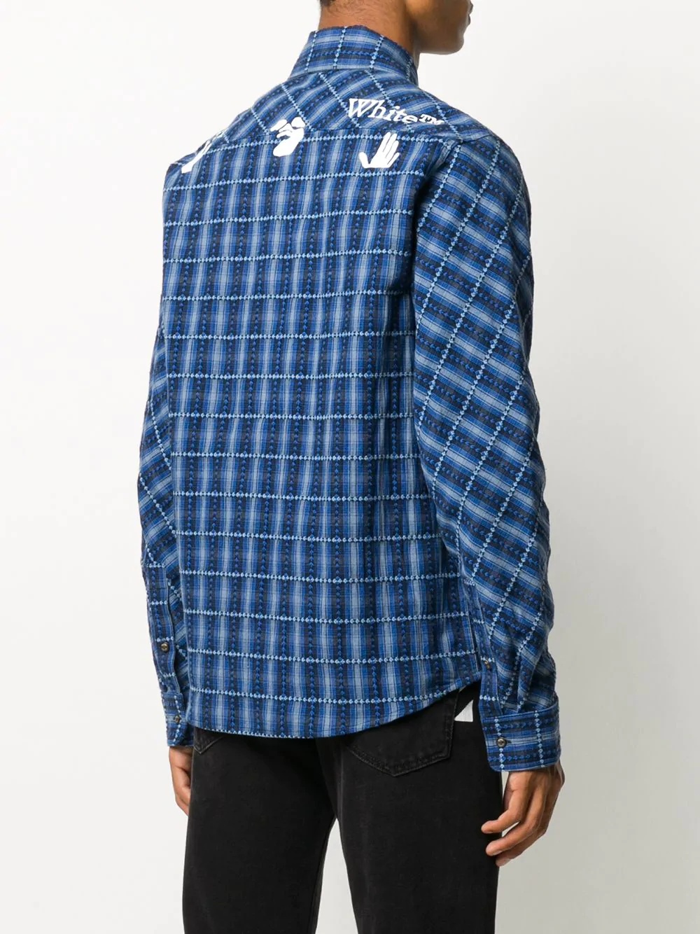 checkered flannel shirt - 4