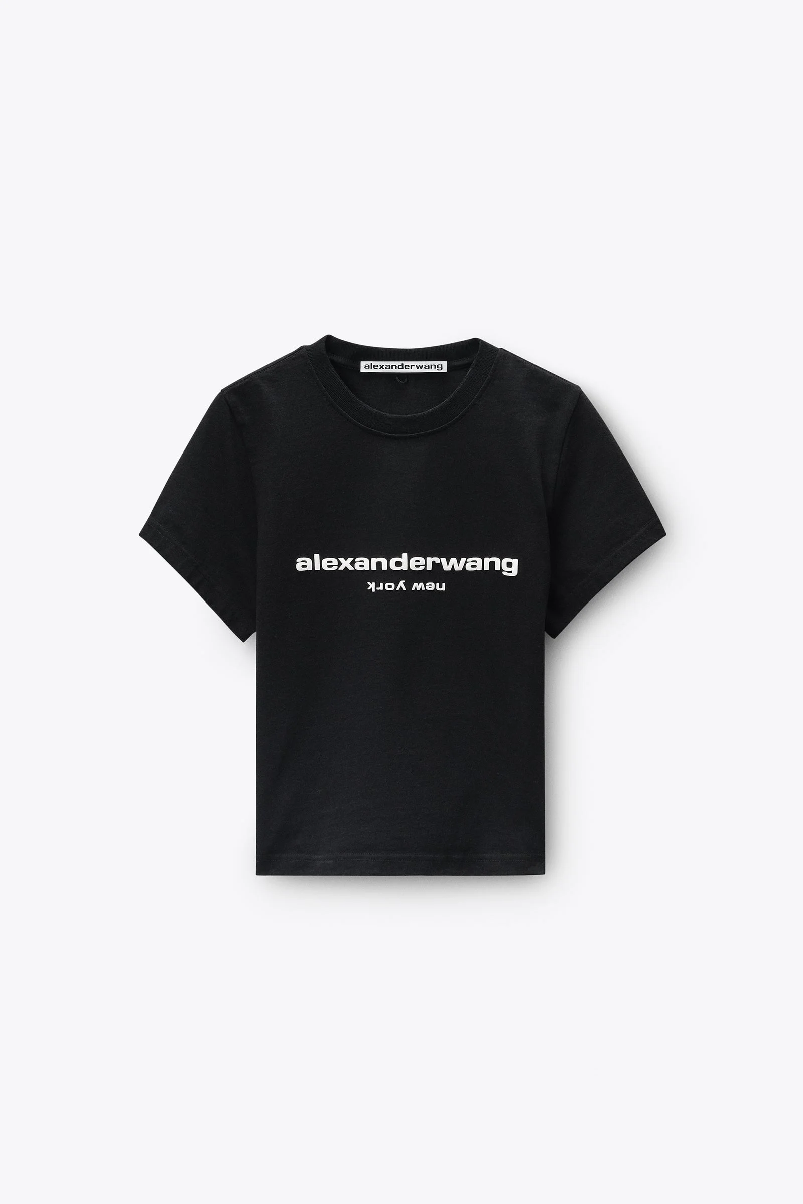 puff logo baby tee - 1