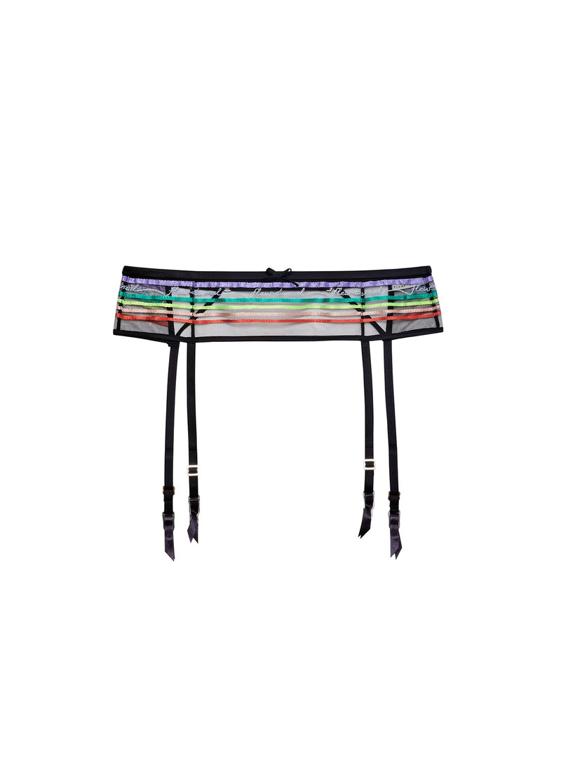 Taste Le Rainbow Garter Belt 1