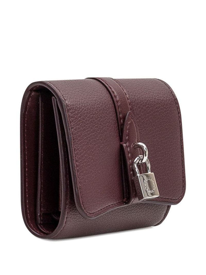 Stella McCartney padlock-detail wallet outlook