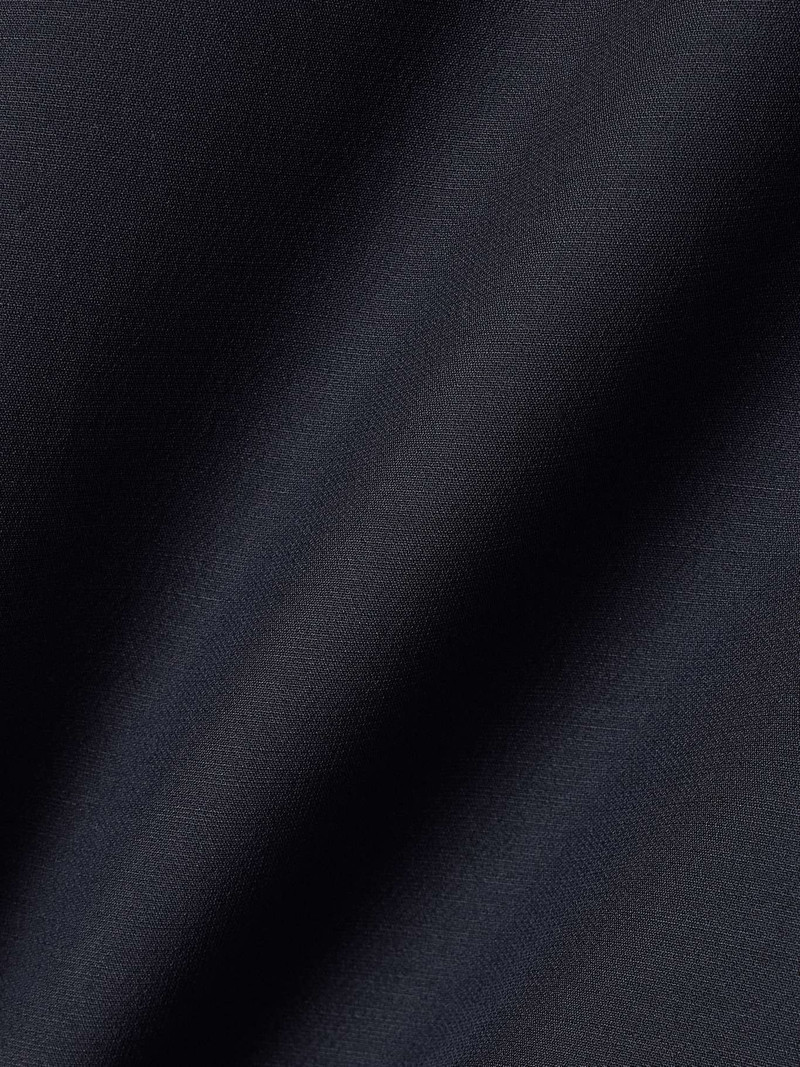 Scalloped wool and silk-blend cady mini dress 4