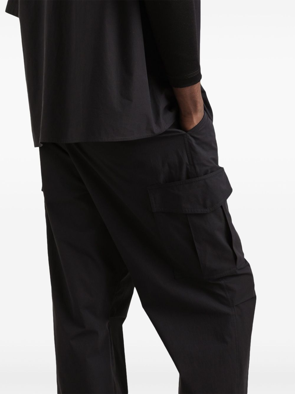pleat-detail cargo pants - 5