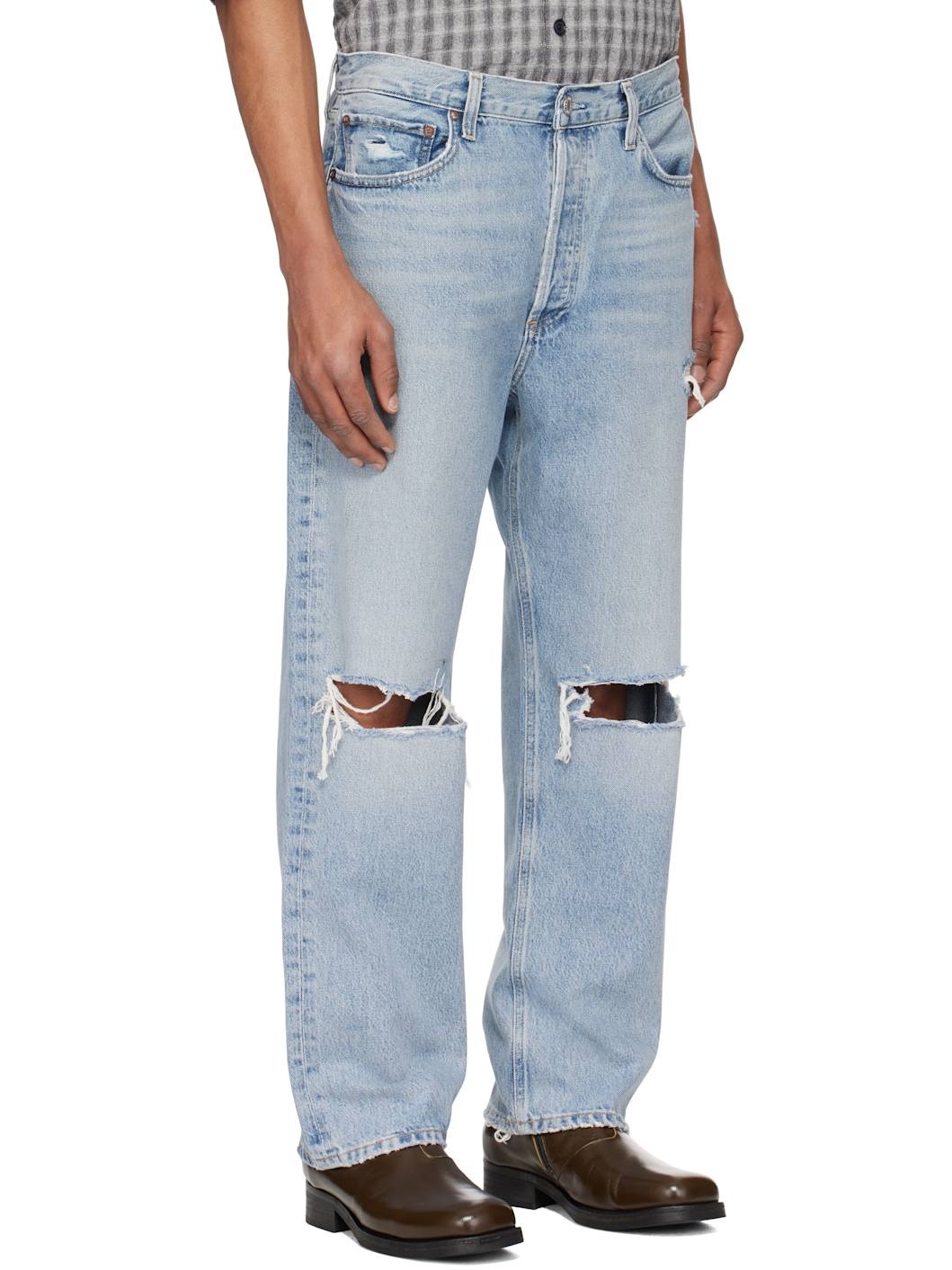Blue 90's Jeans - 2