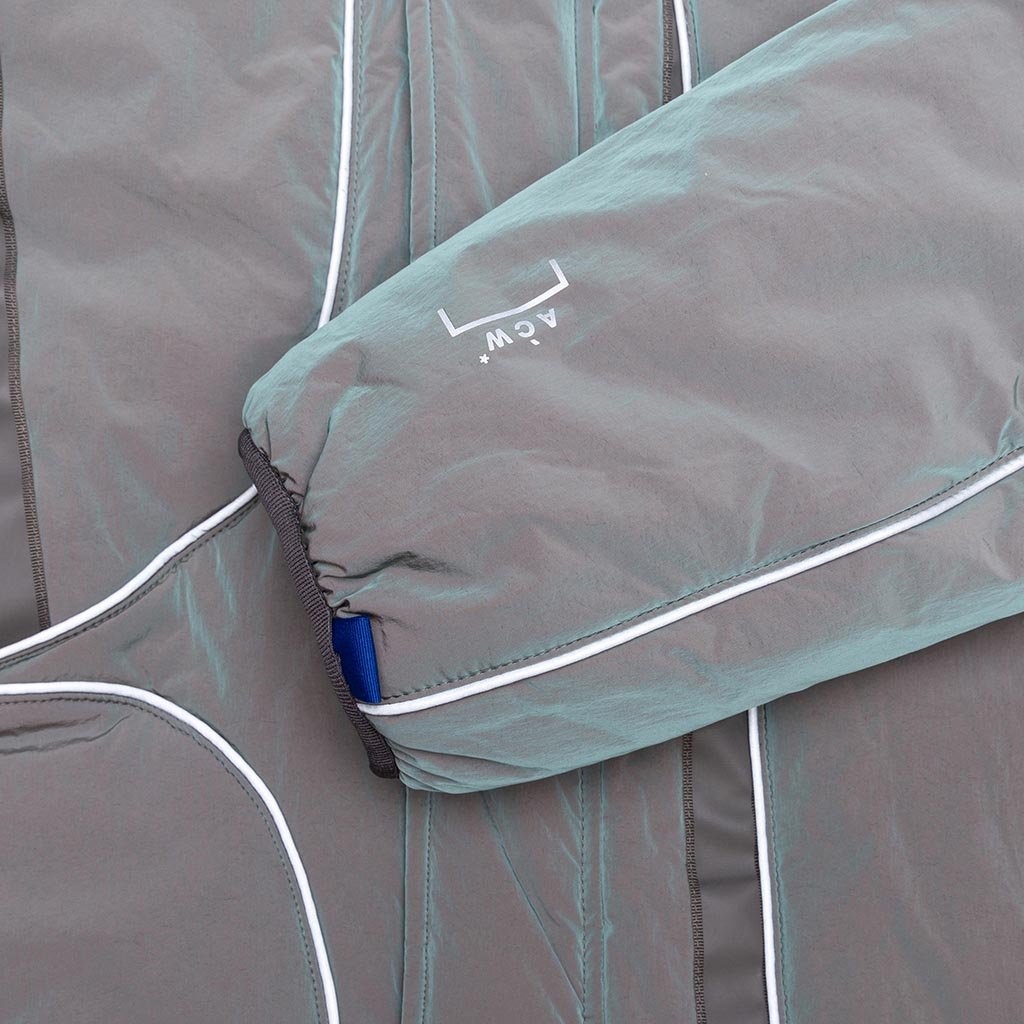 A-COLD-WALL CRINKLE PUFFER COAT - IRID - 4