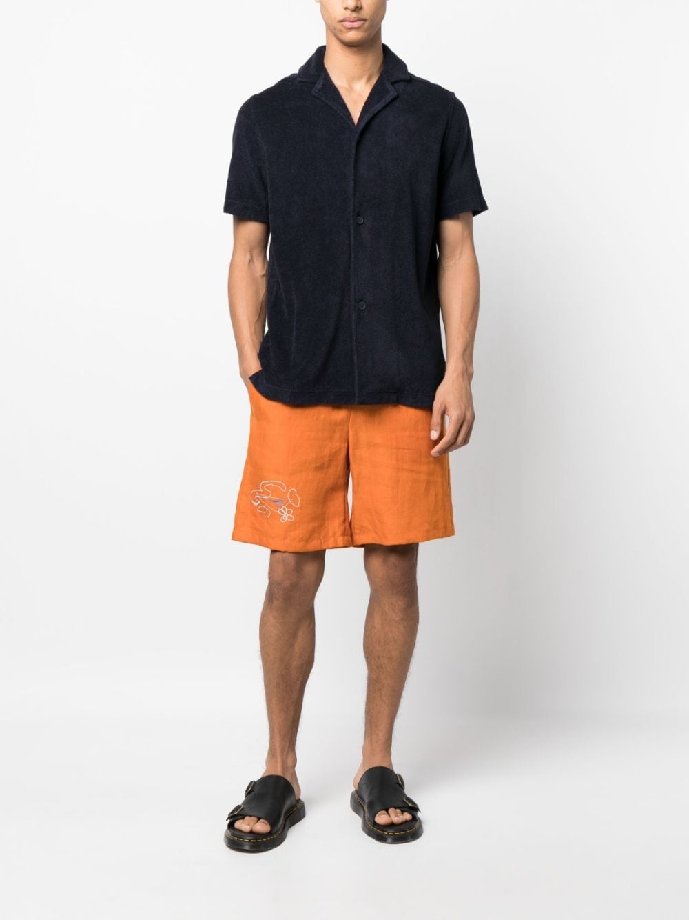 Howell cotton towelling shirt - 2