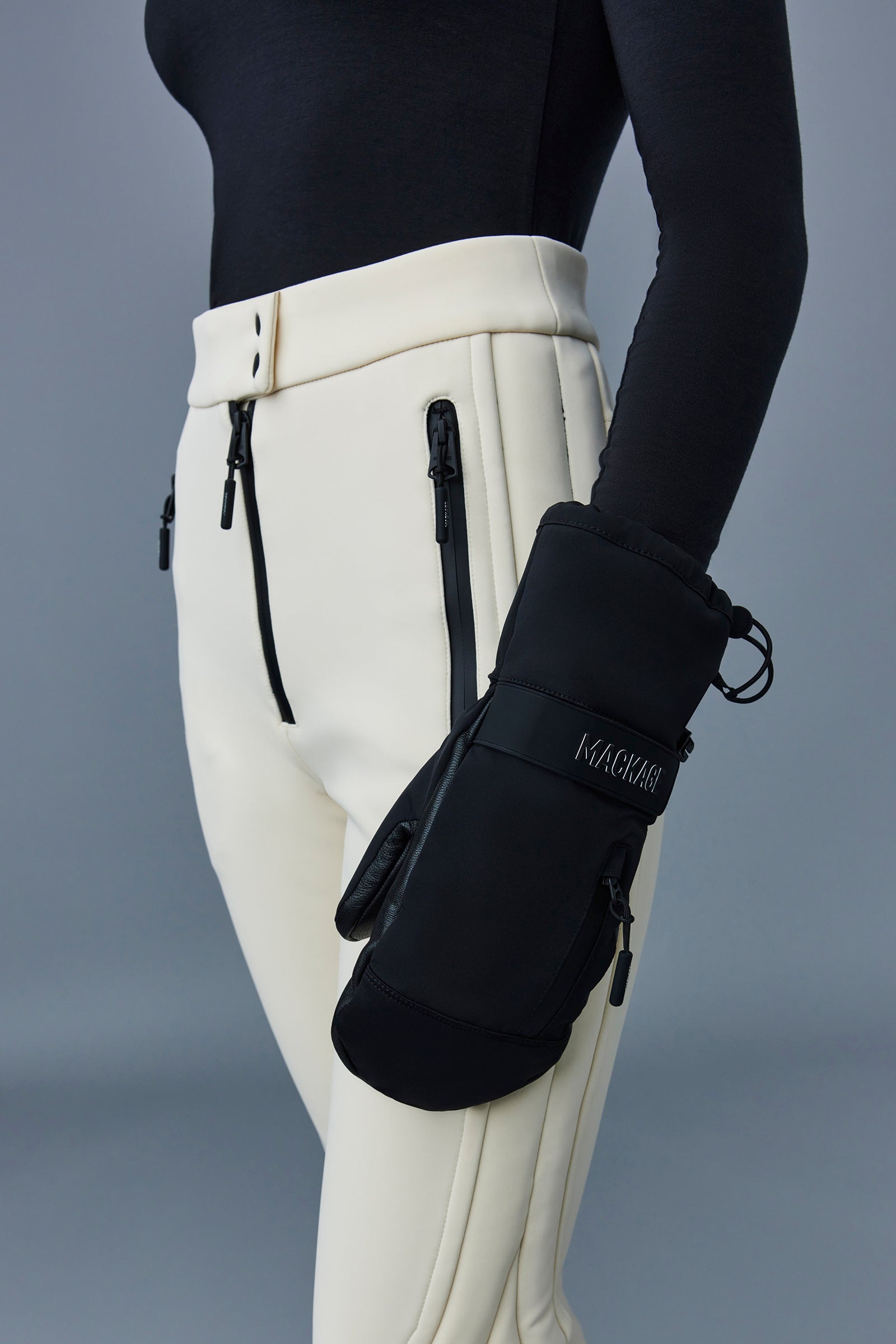 WYND 2-layer technical ski mitts - 1