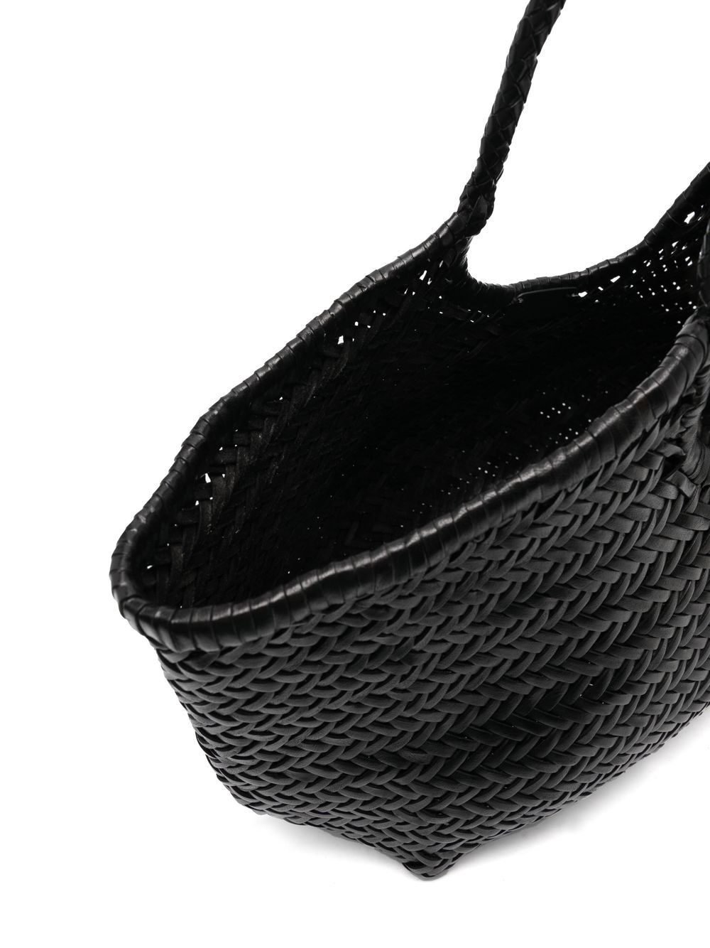 Nantucket interwoven leather tote bag - 5