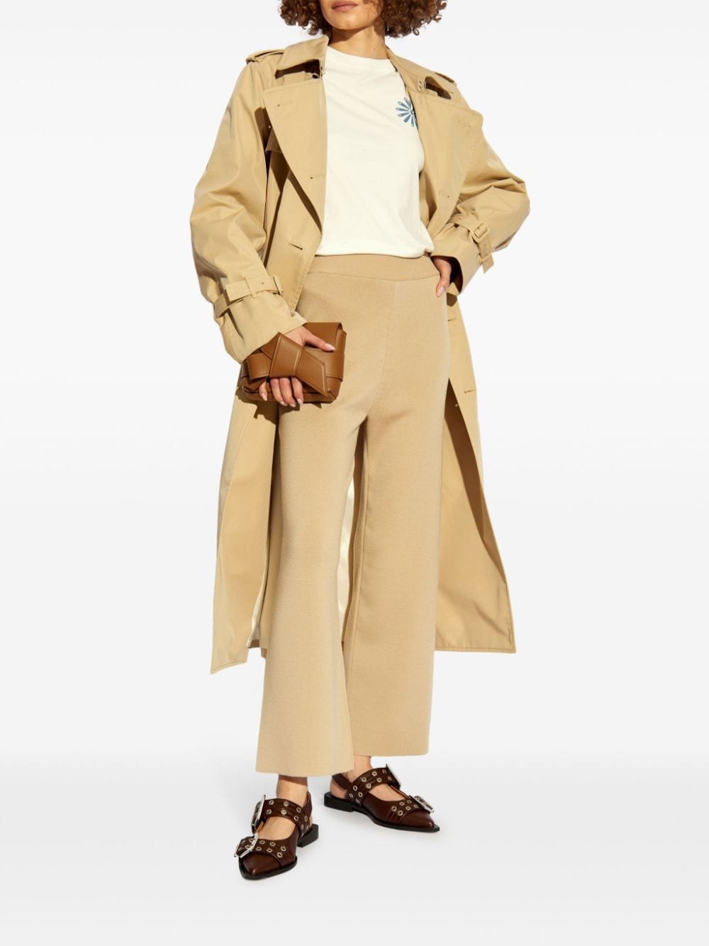 Boke wool palazzo pants - 2