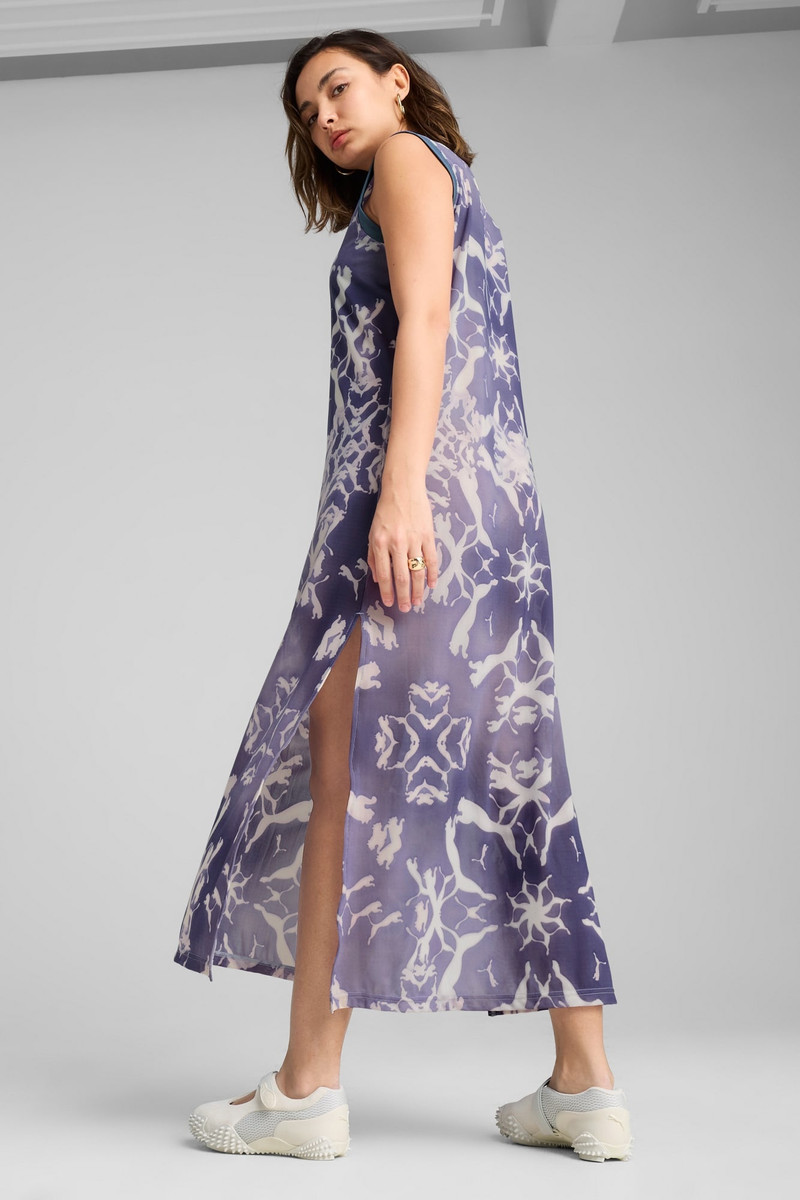 DARE TO Women's Mesh Column Dress 4