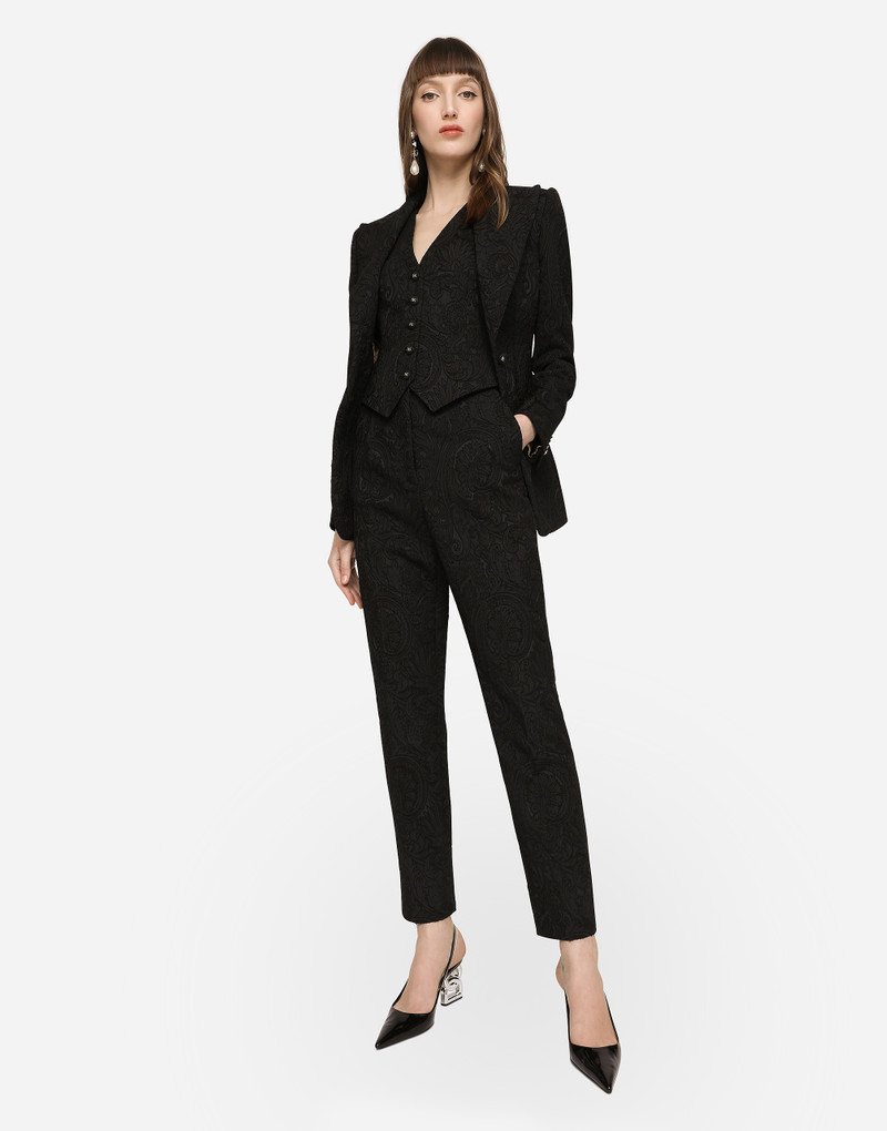 Ornamental jacquard Turlington blazer 5
