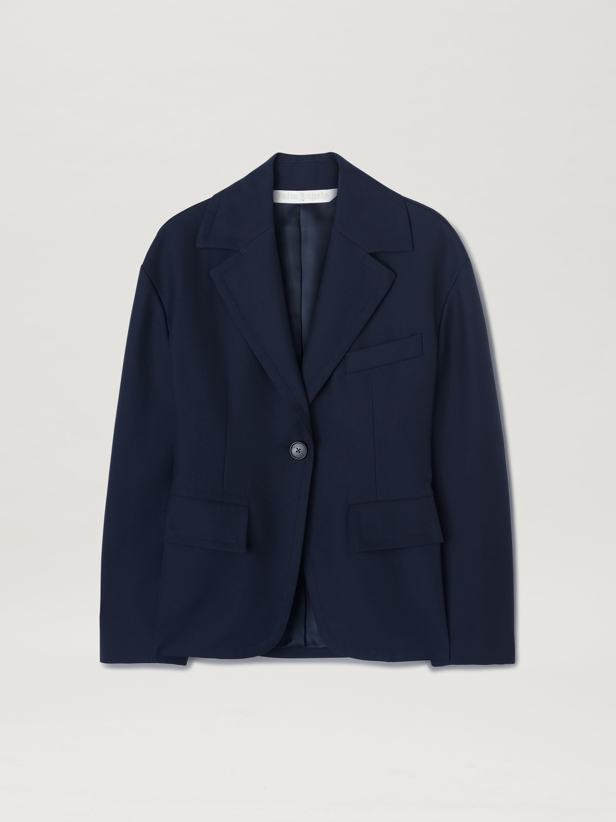 GABARDINE CRISS-CROSSED BLAZER - 1