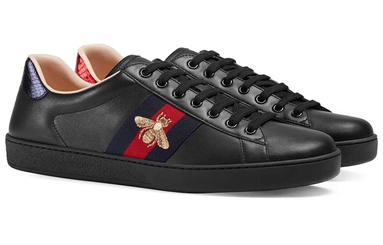 Gucci Ace Embroidered 'Black Bee' 429446-02JP0-1284 - 2