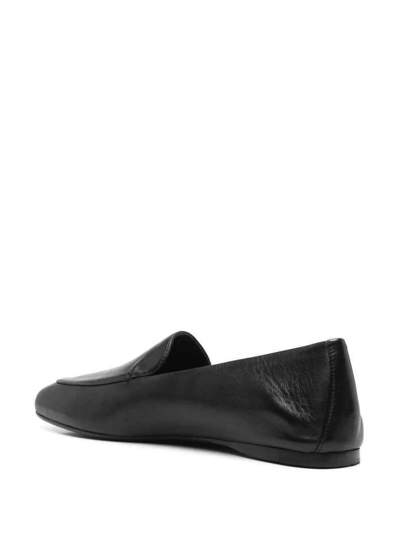 KHAITE Monroe leather loafers outlook