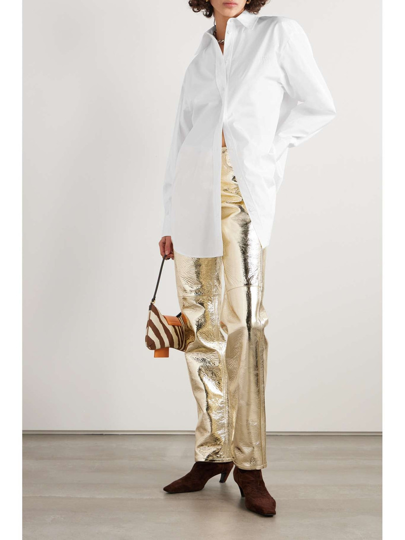 Isabel Marant Cylvany cotton-poplin shirt outlook