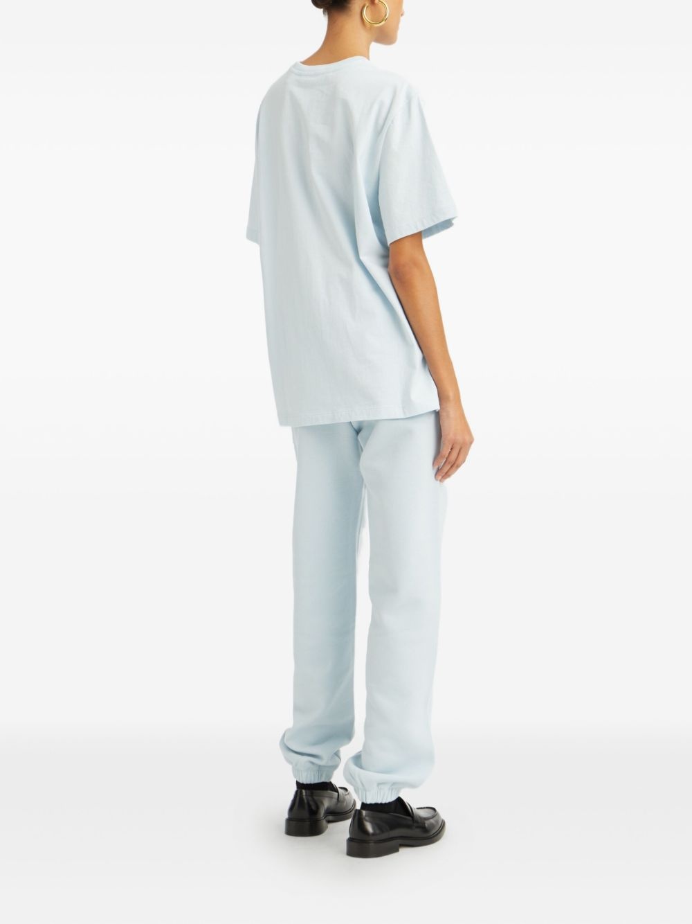 elasticated track pants - 3