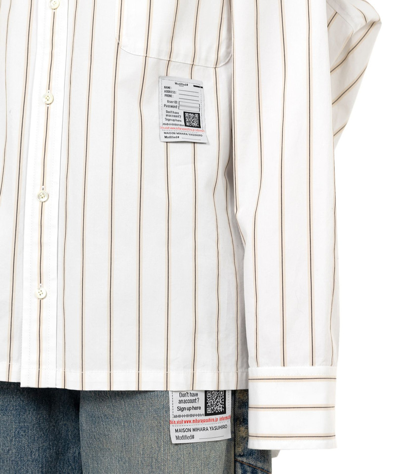 LEON Embroidery Stripe Shirt 9
