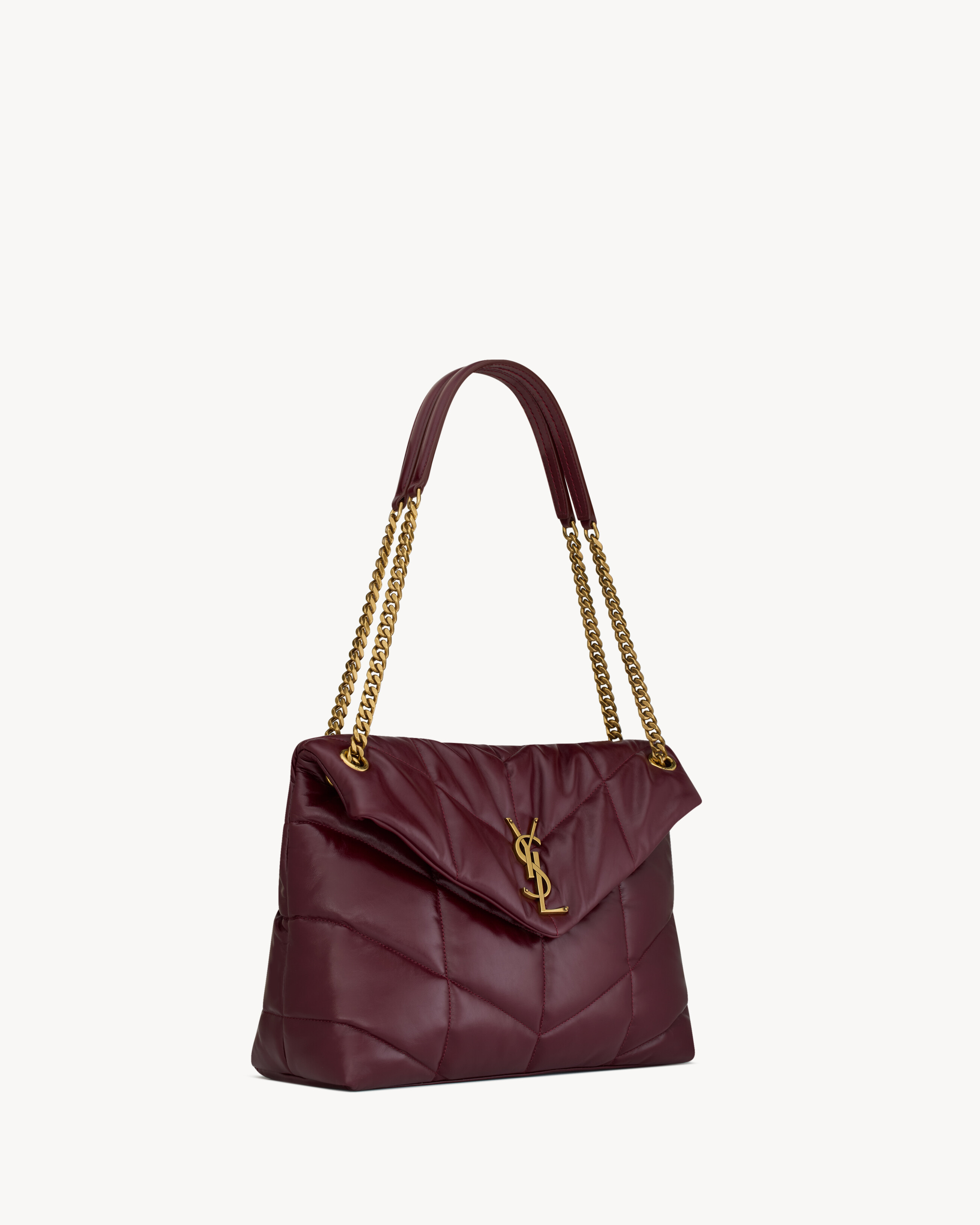 PUFFER MEDIUM IN SHINY LEATHER - 5