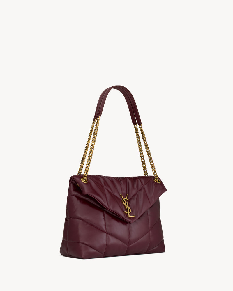 PUFFER MEDIUM IN SHINY LEATHER 5