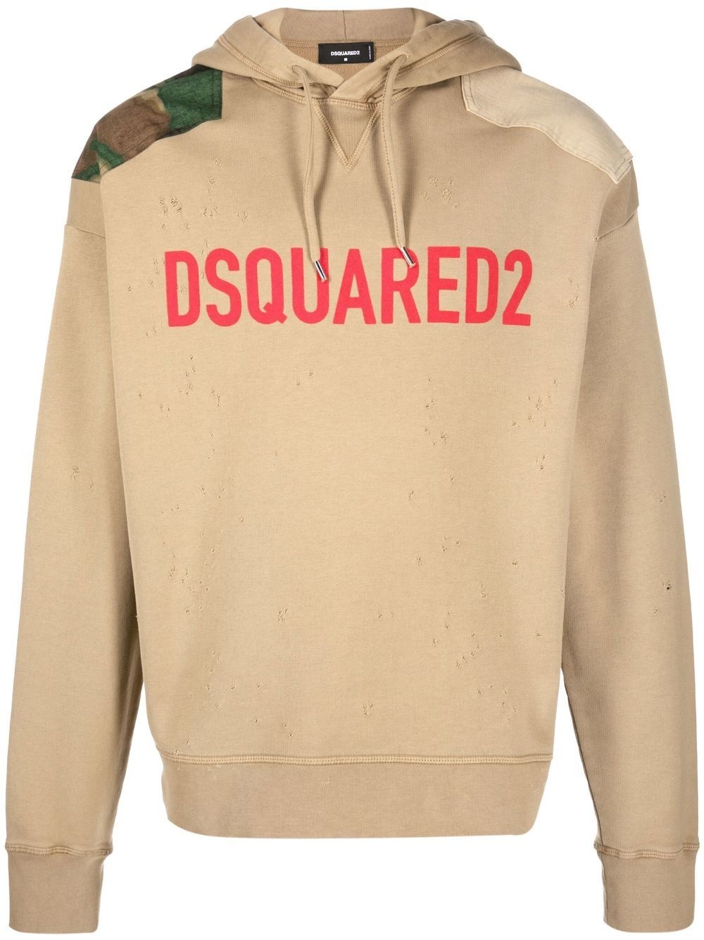 【関税/送料無料】D SQUARED2*Reverse Logo-Printed Hoodie Dsquared2 - Logo print hoodie black - The Corner