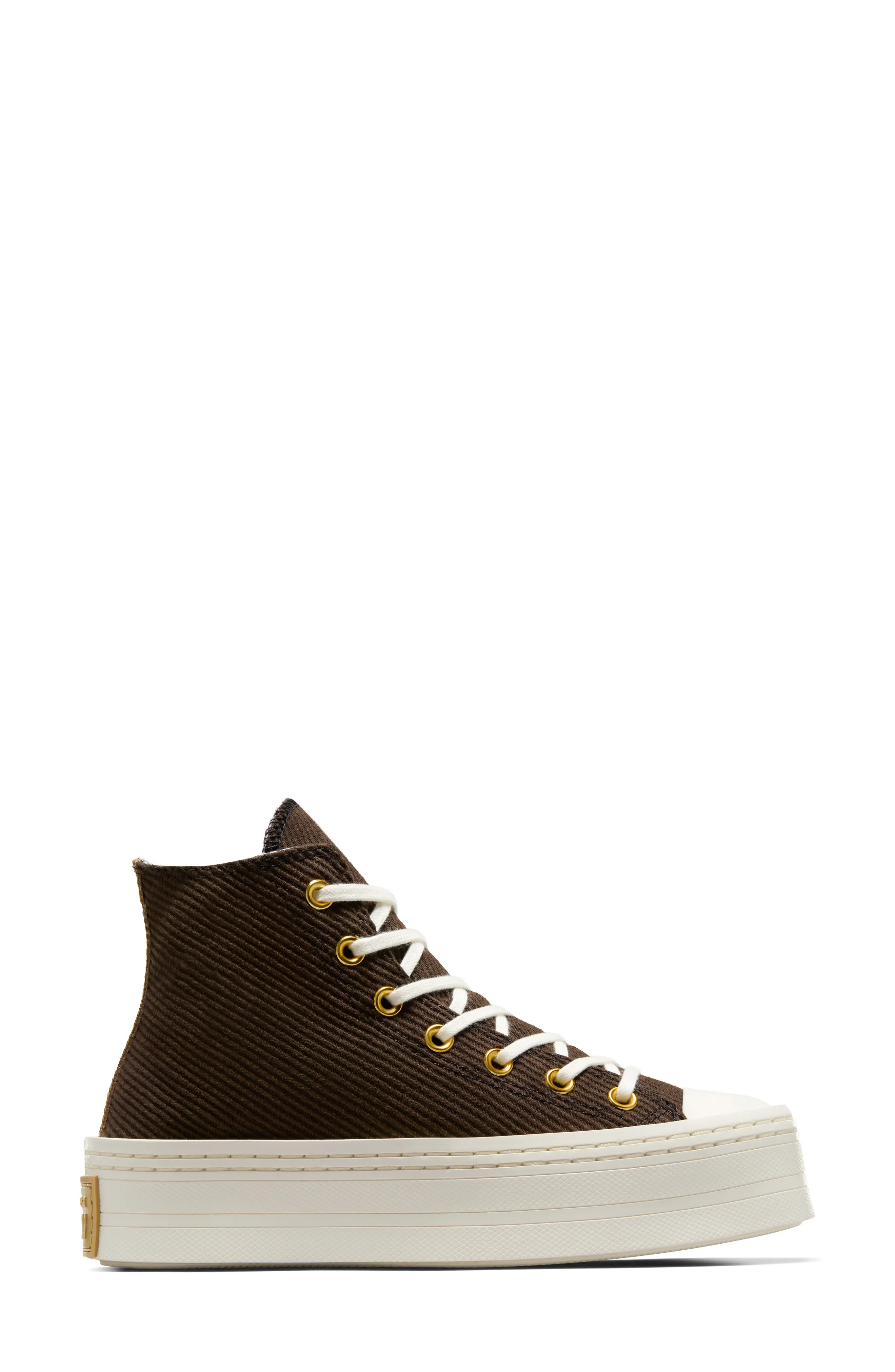 Chuck Taylor All Star Modern Lift High Top Sneaker in Fresh Brew/Trek - 10