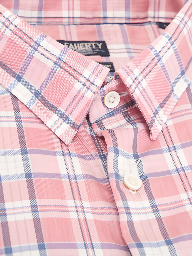 FAHERTY Movement™ checked shirt outlook
