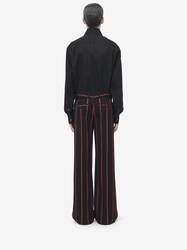 Low Rise Tailored Trousers - 4