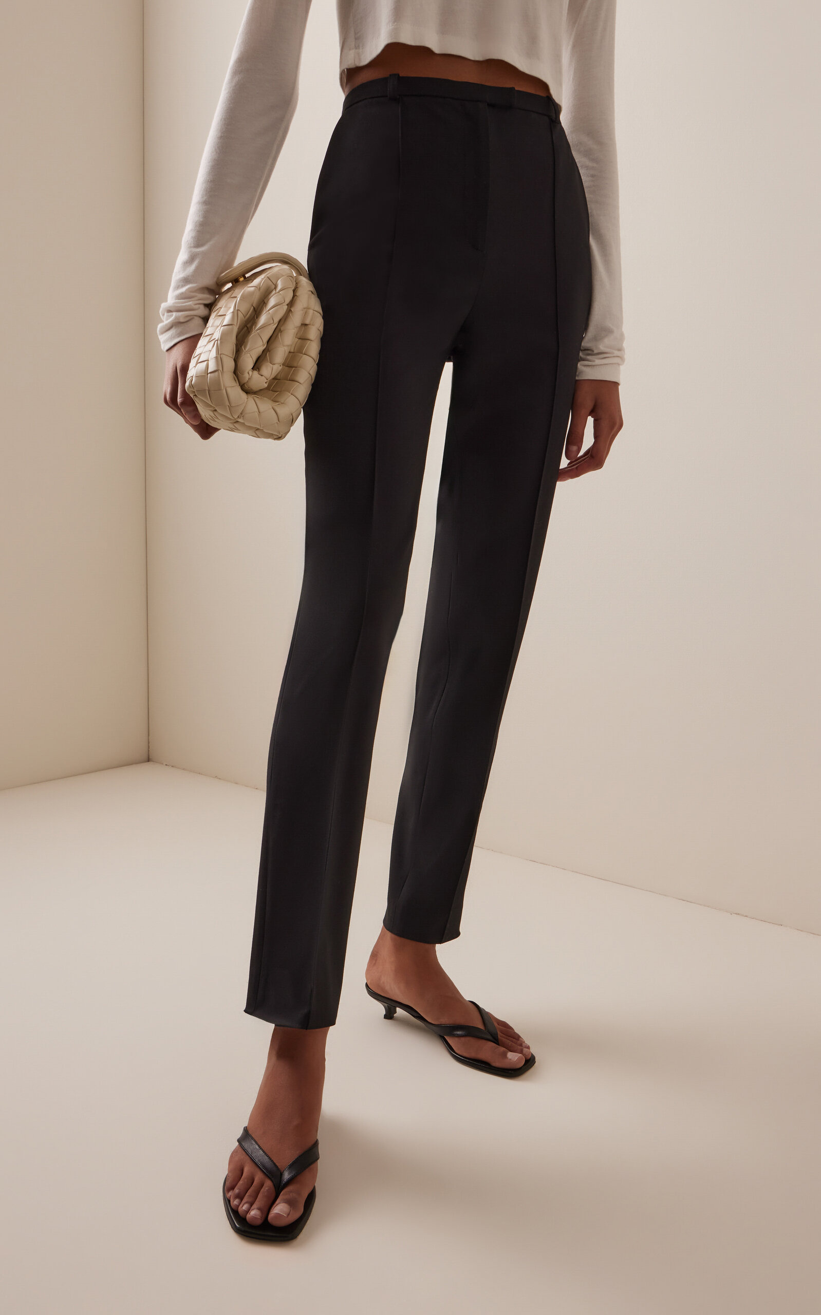 Malka Wool Pants black - 3
