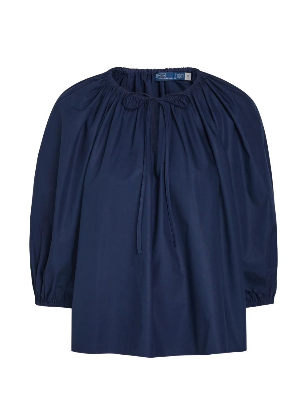 lace-up blouse - 1