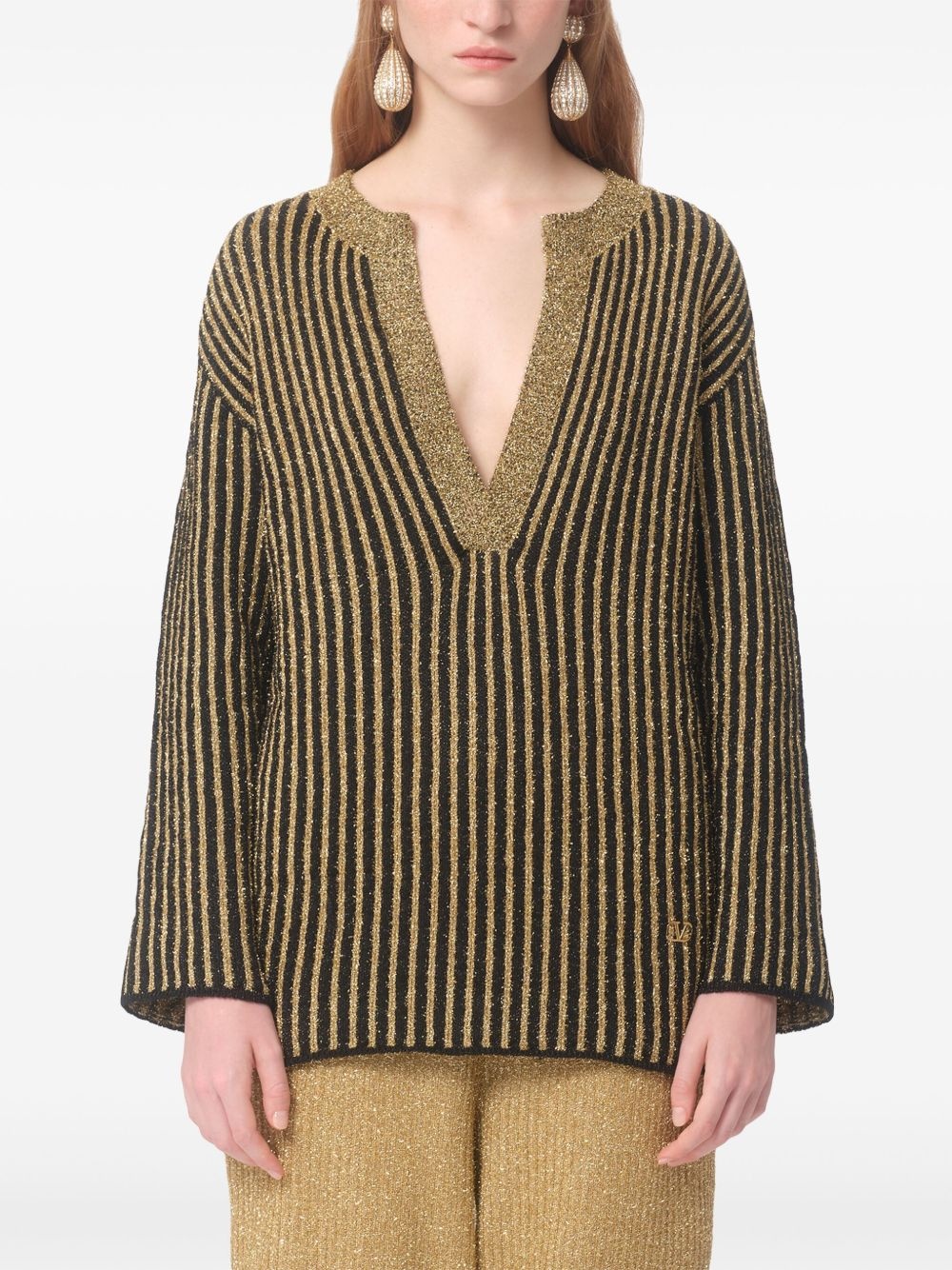 striped jumper - 3