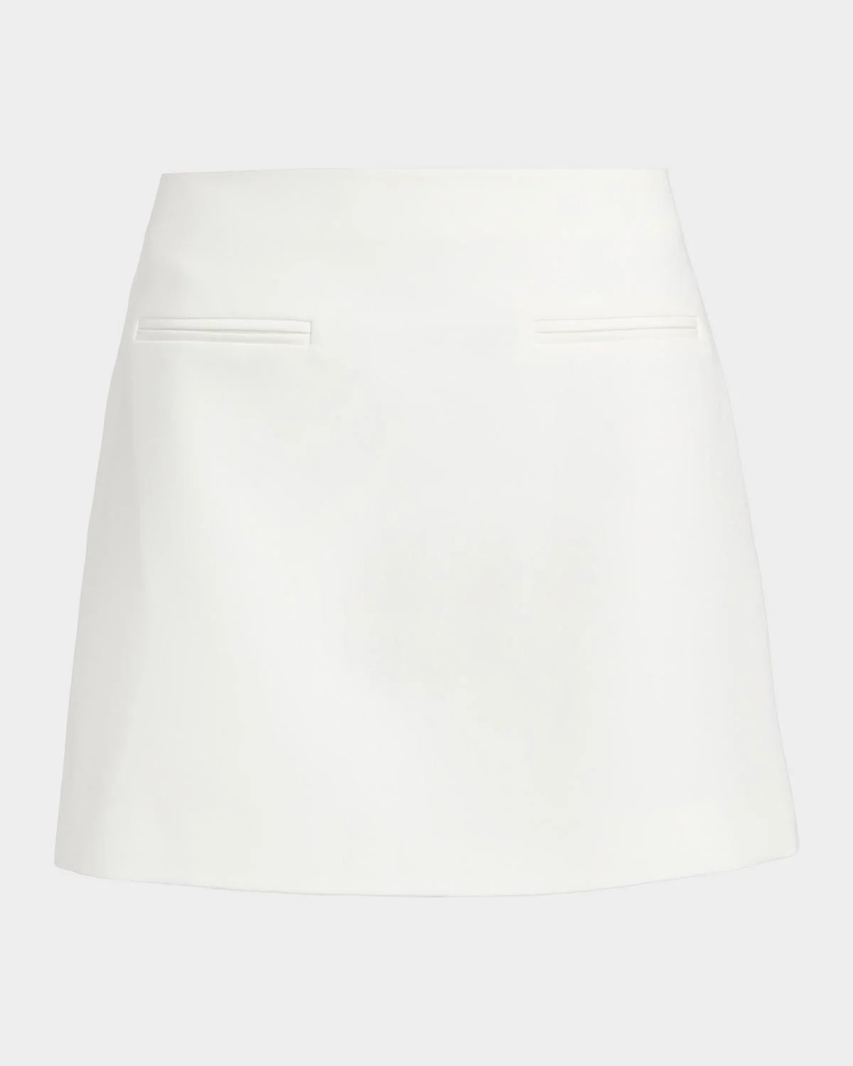 A-Line Cady Mini Skirt - 1
