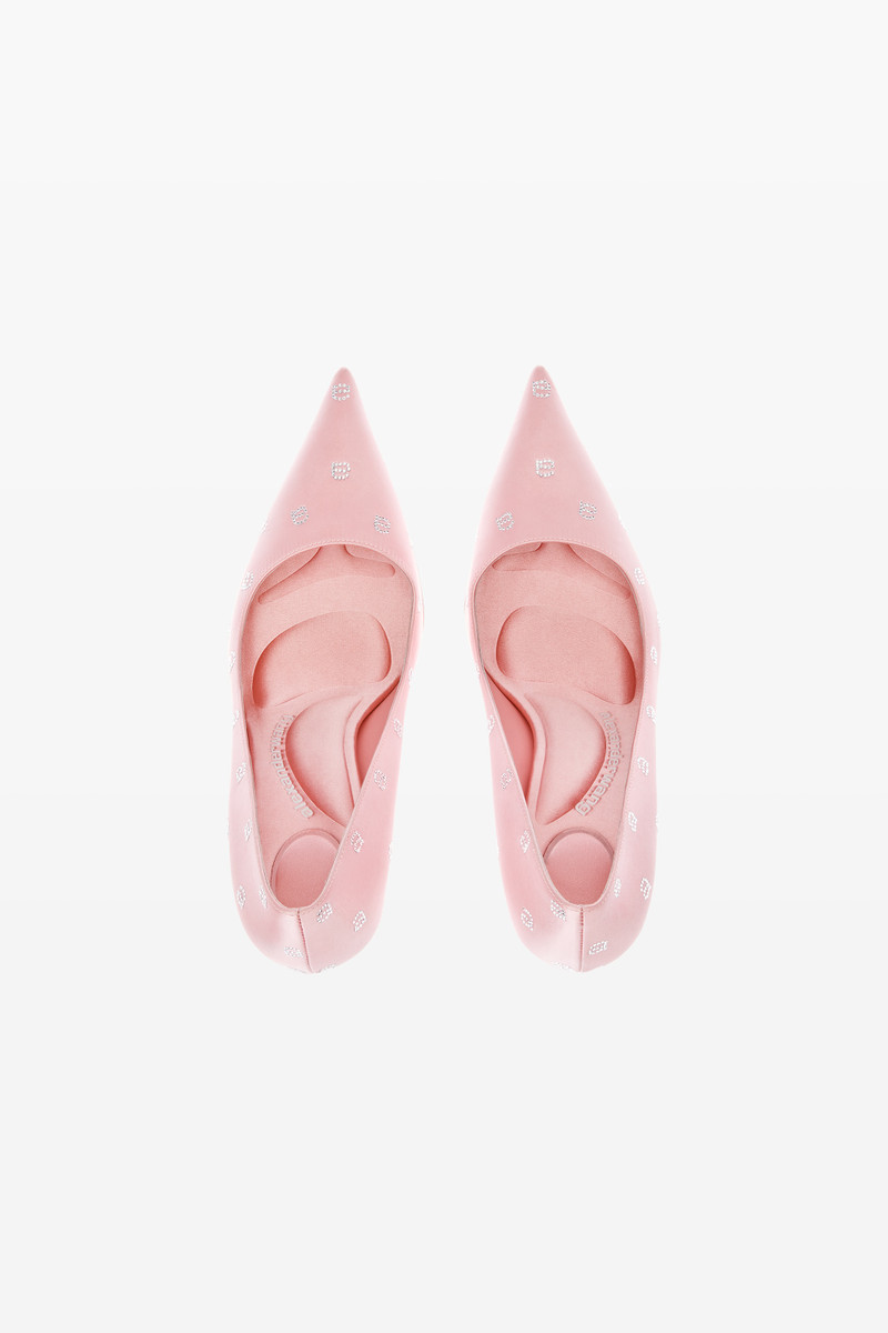 DELPHINE 105 PUMP IN CRYSTAL SATIN 5