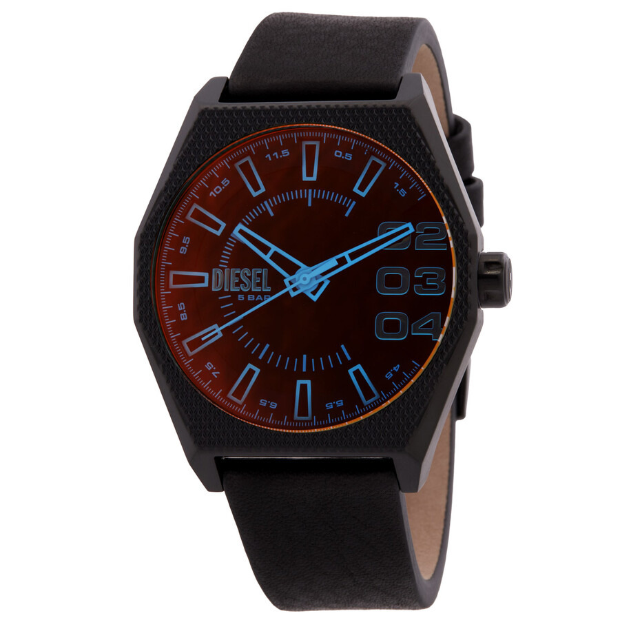 Diesel Scraper Quartz Black Dial Men's Watch DZ2175 - 4