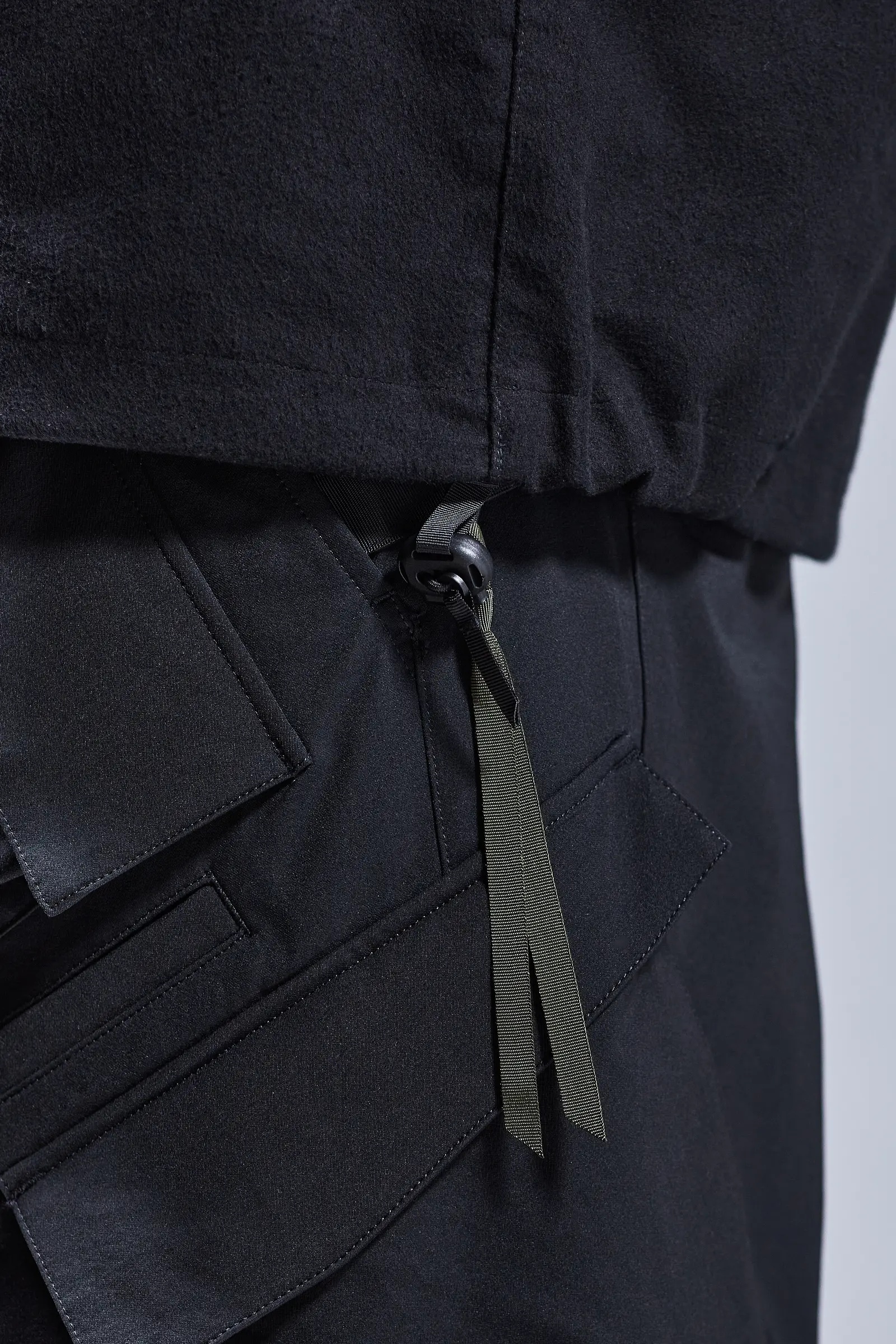 J121-KI Cotton Moleskin Jacket Black - 24