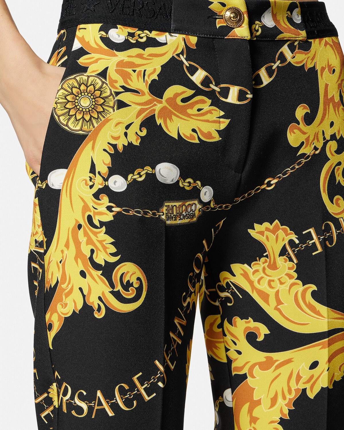Chain Couture Pants - 5