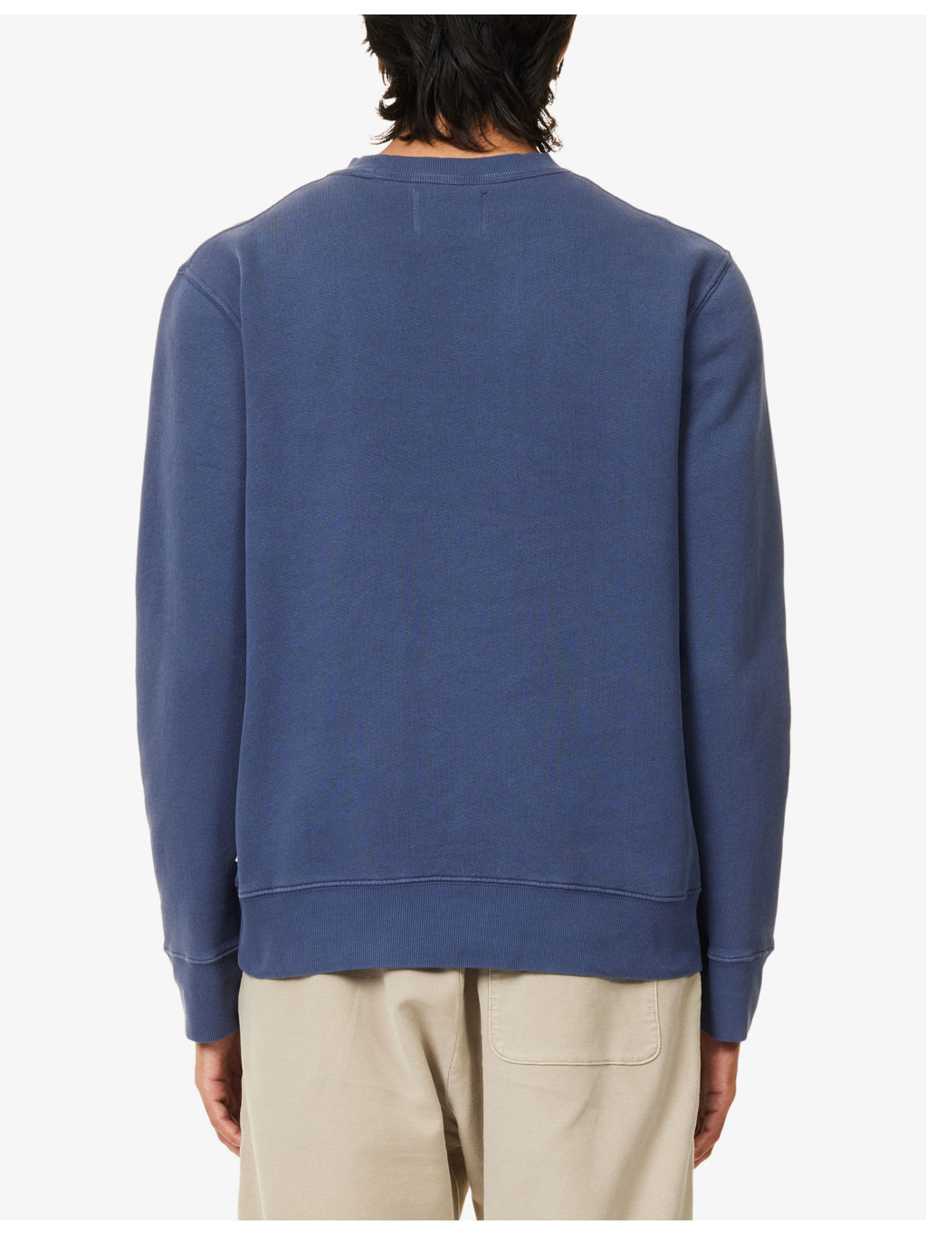 Vintage Crewneck Cotton-Blend Sweatshirt - 4