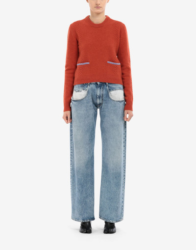 Maison Margiela Felted wool sweater outlook