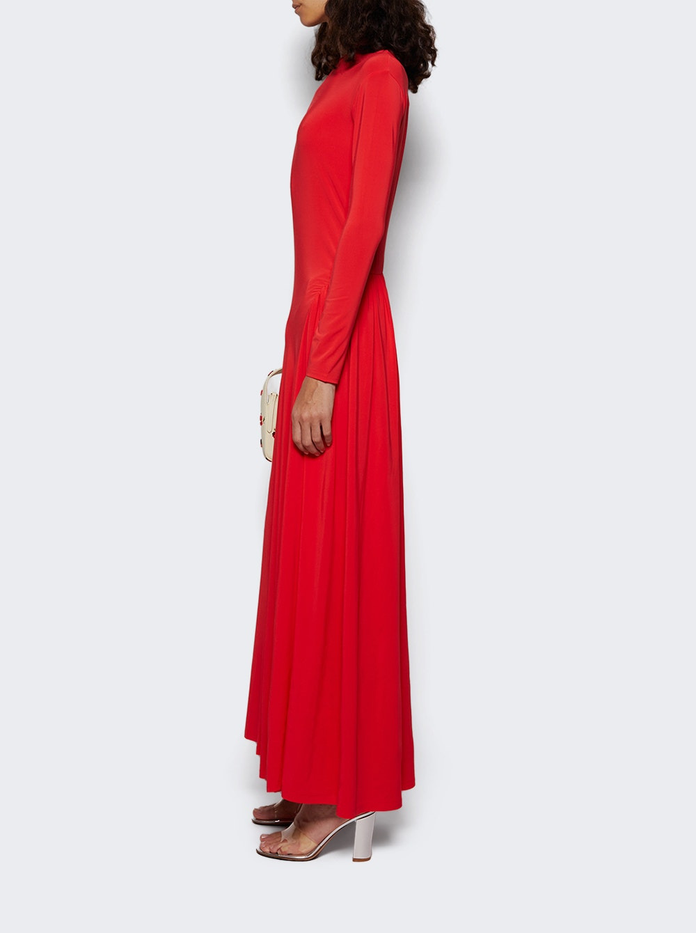 Orea Dress Vivid Red - 3