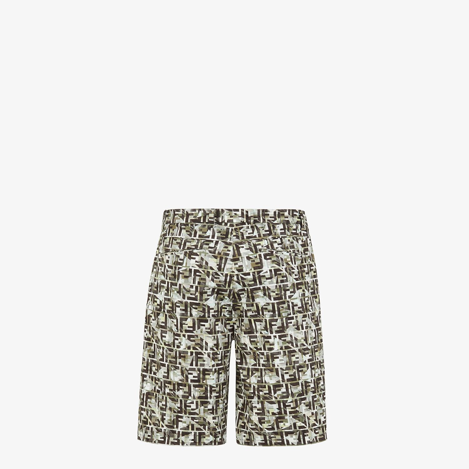 Multicolor cotton Bermudas - 2