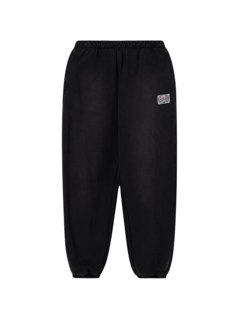 patch track pants - 1